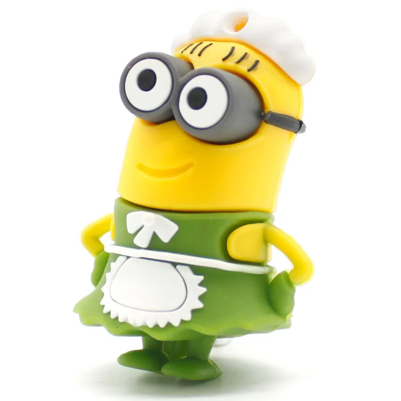 USB флеш накопитель в стиле мультфильма Миньоны 64 ГБ 2 0 флешка карта памяти 32 4 8 16