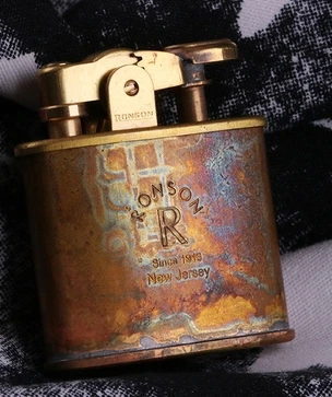 HGX RONSO бренд Ретро Винтаж старый ржавый с 1913 зажигалка