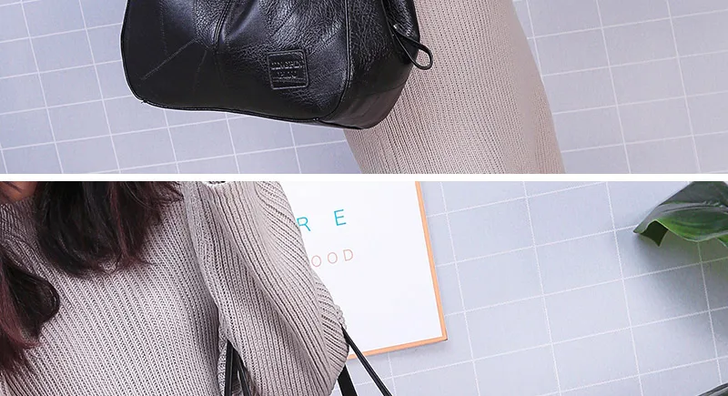 Vinatge Women Genuine Leather bag_15