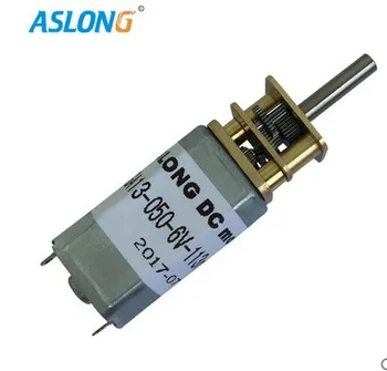 

5pcs/lot JGA13-050 deceleration motor 13mm DC miniature precision metal gear brushless motor