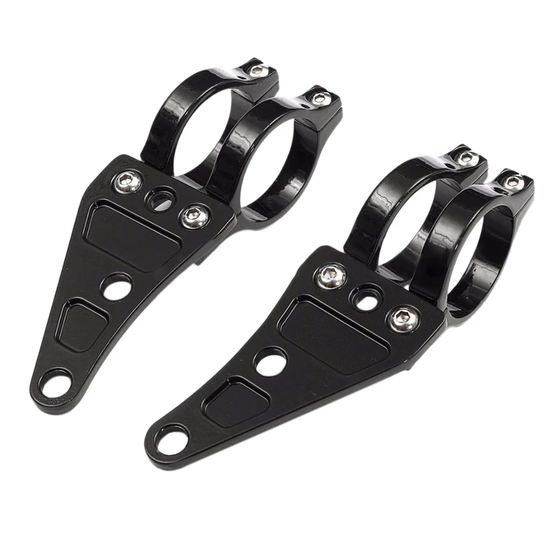

2Pcs Motorcycle Headlight Mounting Bracket Head light Holder 41Mm Turn Signal Lamp Bracket Motorcycle Accessories