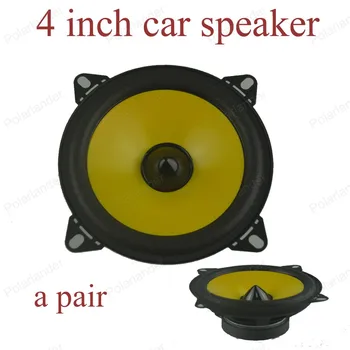 

a pair 4 inch Full-range car speaker PS401D Automobile automotive car audio stereo speaker 2x60W Loudspeakers