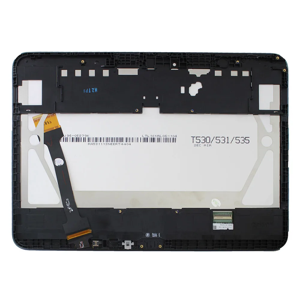 ЖК дисплей сенсорный экран дигитайзер в сборе с рамкой для Samsung Galaxy Tab 4 10 1 SM T530 T531
