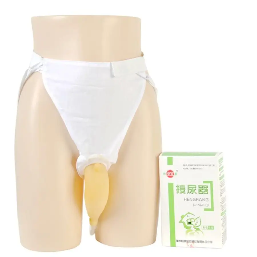 

Male urine collector set hemiplegia bed urine bag breathable pick 1000ml urinal incontinence bag free shipping