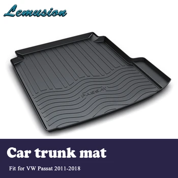 

1Set Car Cargo rear trunk mat For VW Passat 2011 2012 2013 2014 2015 2016 2017 2018 Boot Liner Tray Anti-slip mat Accessories