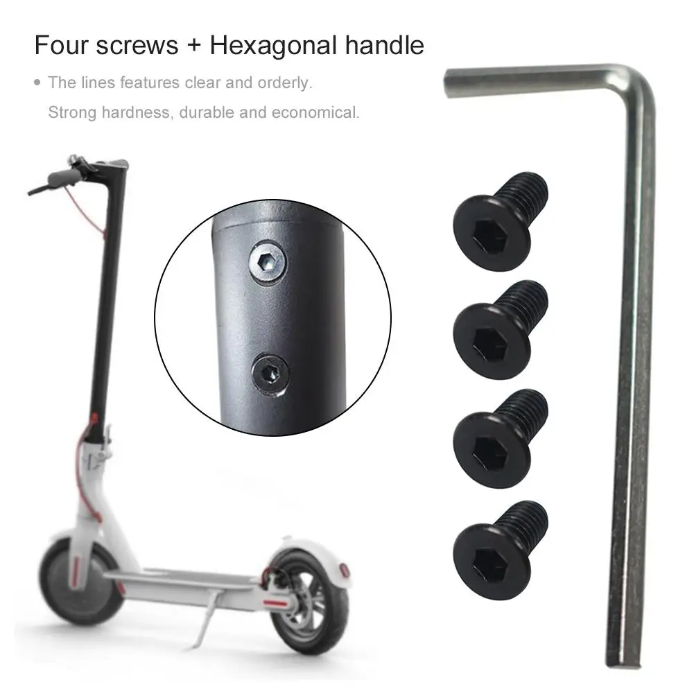 

Forehead Head Faucet Screw With Hex Handle For Xiaomi Mijia M365 M185 Electric Scooter Skateboard Accessories