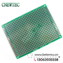 1 шт. 6x8 см Прототип PCB 2 слоя 6x8 панель универсальной платы
