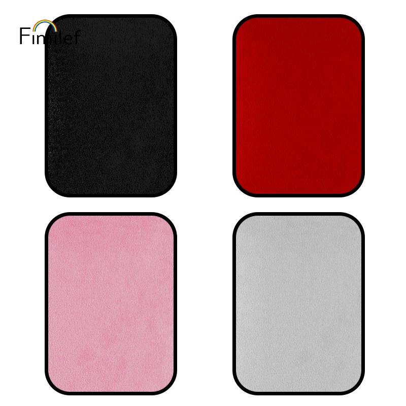 

Fimilef Replacement Metal Plate Universal Car Magnetic Mount Stand Magnet Phone Holder Accessories Flock Decorative Iron Sheet