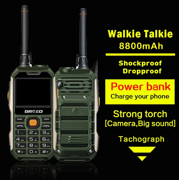unlocked grsed e8800 walkie talkie ip67 shockproof dustproof phone ptt 8800mah big battery torch unlocked grsed e8800 walkie talkie ip67 shockproof dustproof phone ptt 8800mah big battery torch