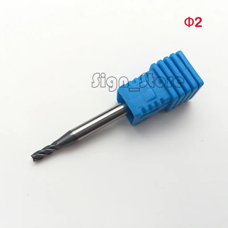 

5pcs 4*2*5*50mm 4F carbide end mill HRC55 4 Flute Milling cutter cnc Router endmill End milling bits cnc tools cutting tool