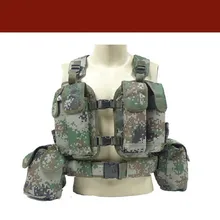 Мужской Оптический охотничий прицел Многофункциональный Регулируемый тактический Камуфляжный жилет для охоты на открытом воздухе стрельба нейлоновый жилет с аксессуарами сумка