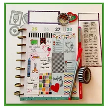 

GJCrafts 11.1*13.7cm Plan It Dies Metal Cutting Dies New 2018 for Scrapbooking Album Embossing Paper Crafts Diecut Craft Stencil