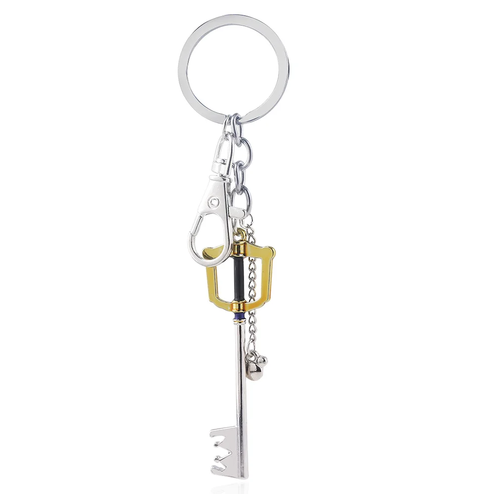 

Game Kingdom Hearts Gold key chain Oblivion Blade Charms keychain keyring