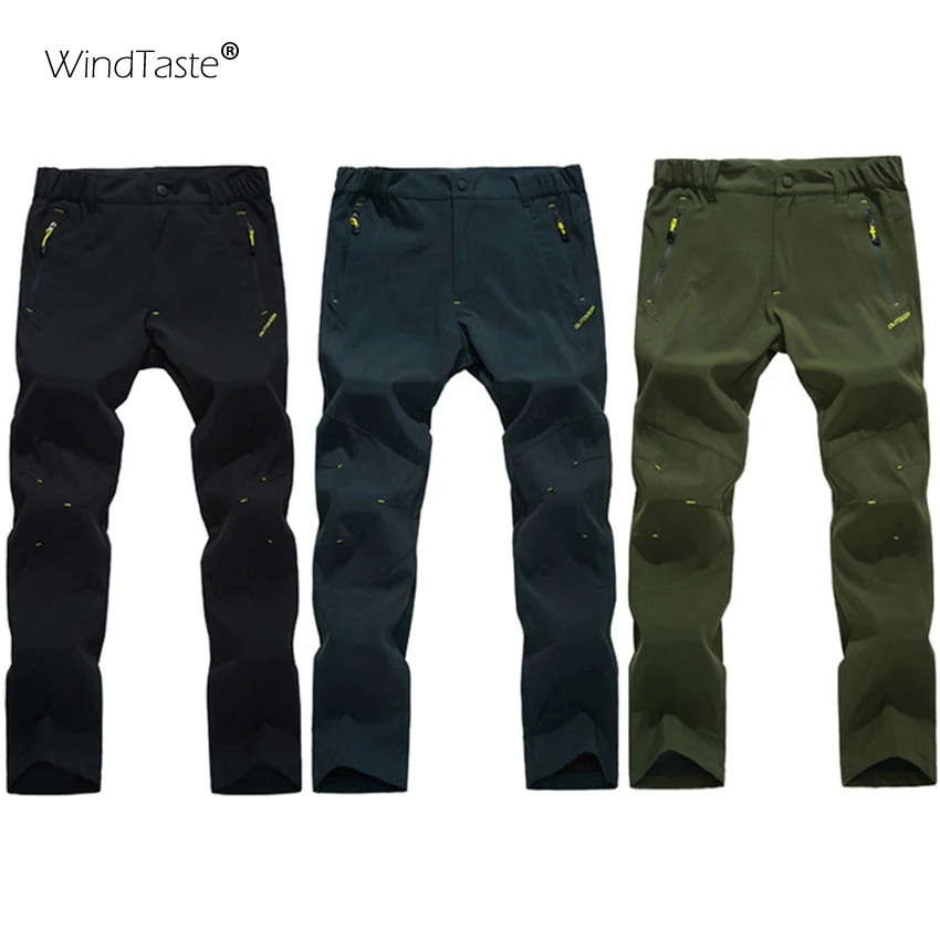 WindTaste verano hombres de secado rápido respirable senderismo esquí al aire libre impermeable Trekking Camping pantalones masculinos 5XL KA028 WindTaste verano hombres de secado rápido respirable senderismo esquí al aire libre impermeable Trekking Camping pantalones masculinos 5XL KA028