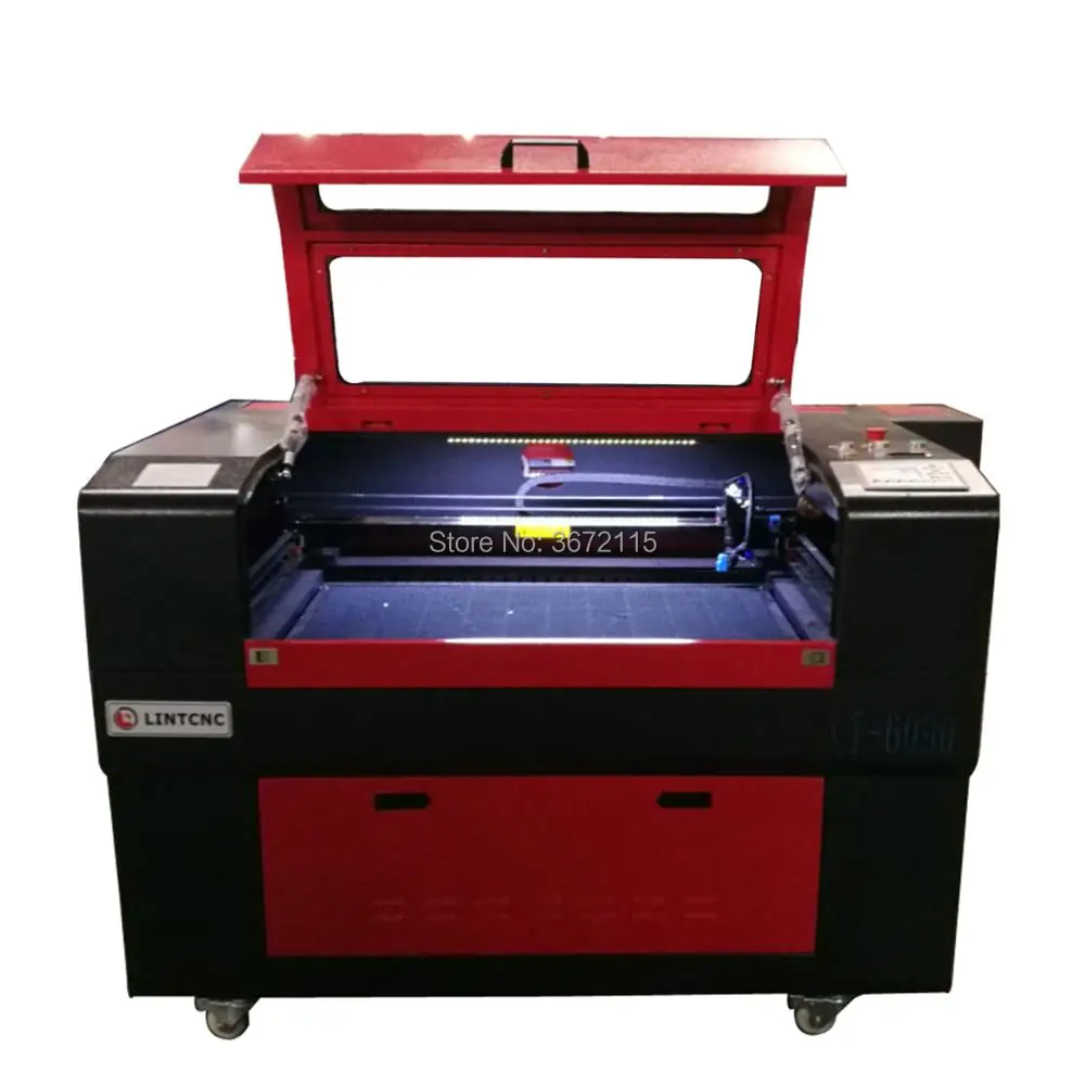 High speed 100w laser engraving and cutting machine LT 6090 Laser cutter for plastic foam paper