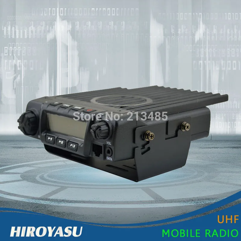 HIROYASU MH-370U UHF 400-490 MHz 45 ватт 200 каналов мобильное Радио Автомобильная радиостанция