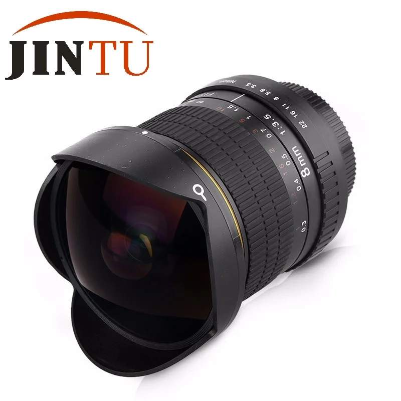 JINTU 2017 TOP 8mm F/3.5 Ultra Wide Angle Prime Aspherical Circular