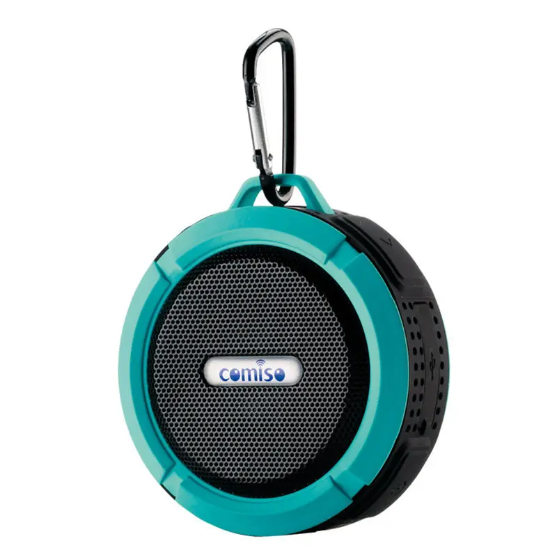 Портативный с присоской Мини bluetooth говорящий радиоприемник звуковая система стерео музыка периферийный водонепроницаемый всплеск открытый
