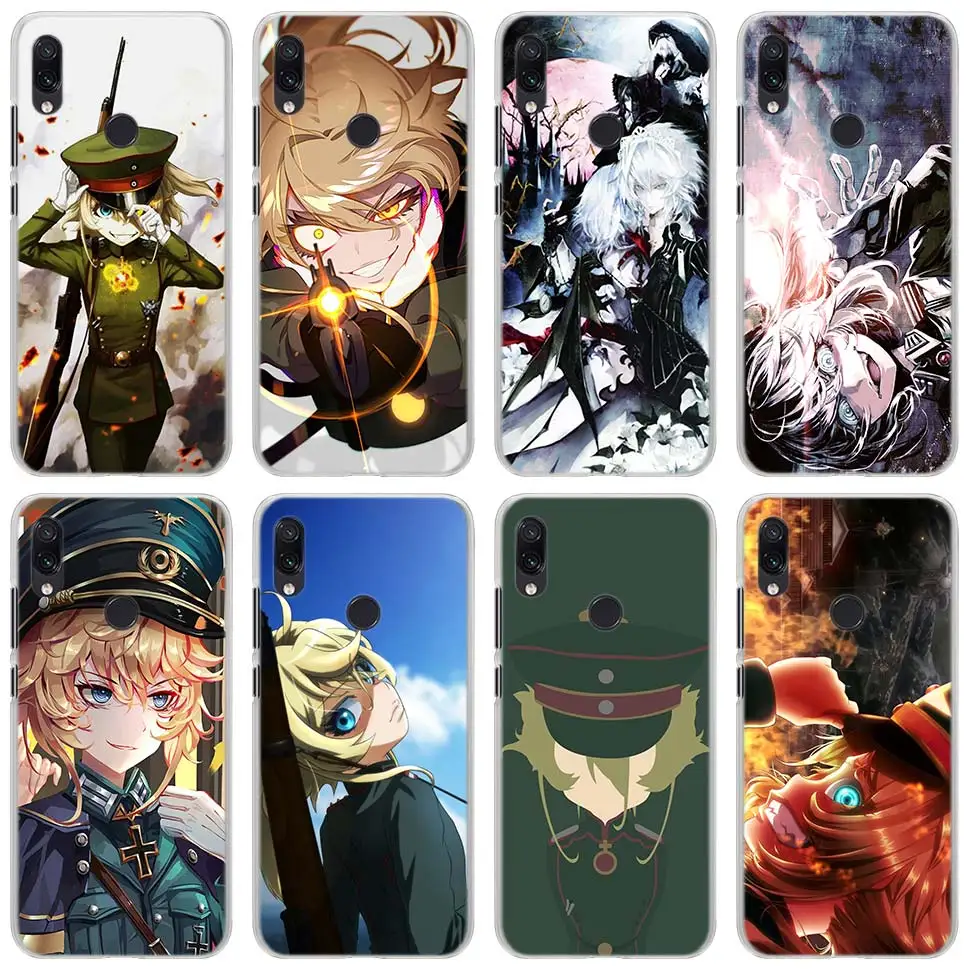 Anime Girl Youjo Senki Phone Cases For Xiaomi Redmi Note 7 5 6pro 4x 5 5a 6a Mi A1 8 Lite Hard Back Case Cover Buy At The Price Of