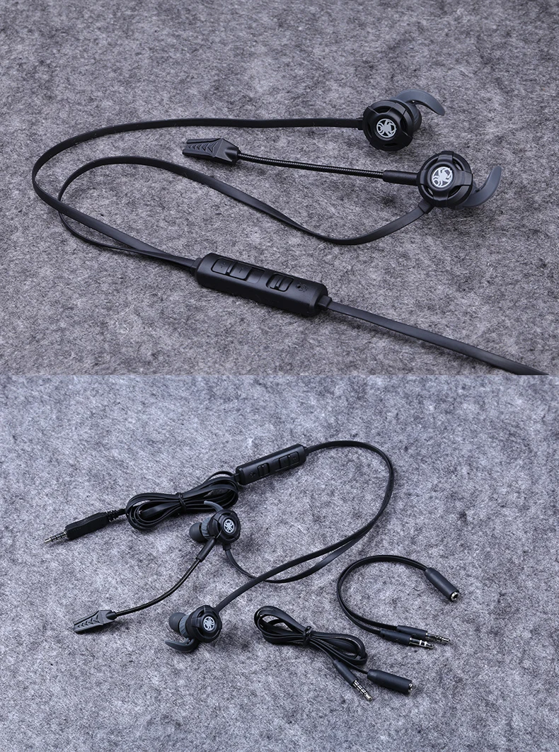 PLEXTONE G30 Gaming Headset For Gamer With Dual Microphone In-ear Earbuds Bass Wired Earphone For iPhone Samsung Phone Computer (4)
