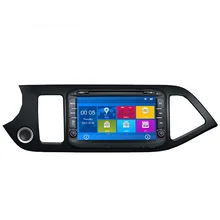 Car DVD Player GPS Navigation System For Kia Picanto Morning Naza Suria 2011 2012 2013 2014 with RDS USB Steering wheel control