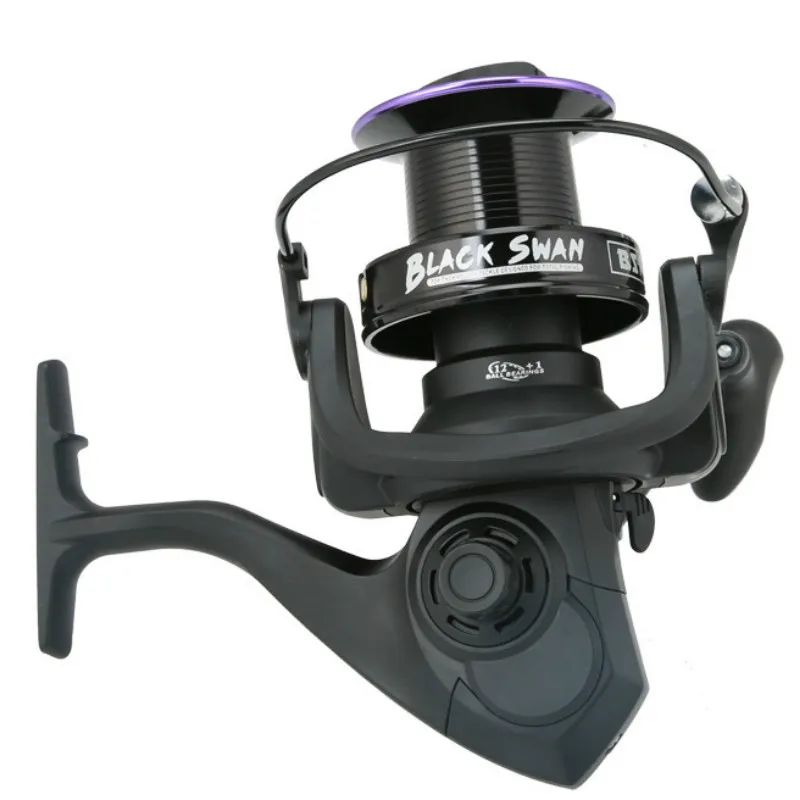 Carretel de Pesca Relação de Velocidade Máquina de Bobina de Alumínio para a Pesca da Carpa Equipamento de Pesca Fiação Roda 12bb 5.2: 1 4000-10000 3 Velocidade 5.2: 1 4000-10000 Máquina de Bobina