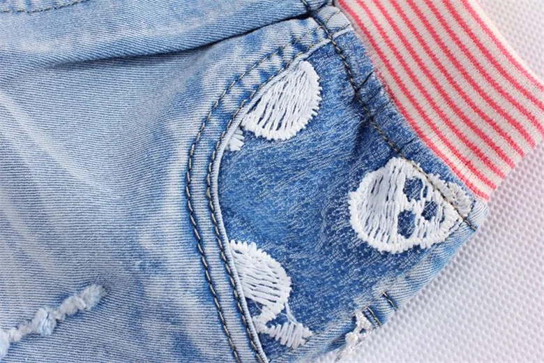 Summer Fashion Children Denim Shorts Baby Girls Cotton Sand Short Kids Girl Casual Jeans Shorts 3-12Yyears