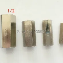 5 шт. 1/" BSPP Женский полный порты односторонний обратный пневмоклапан