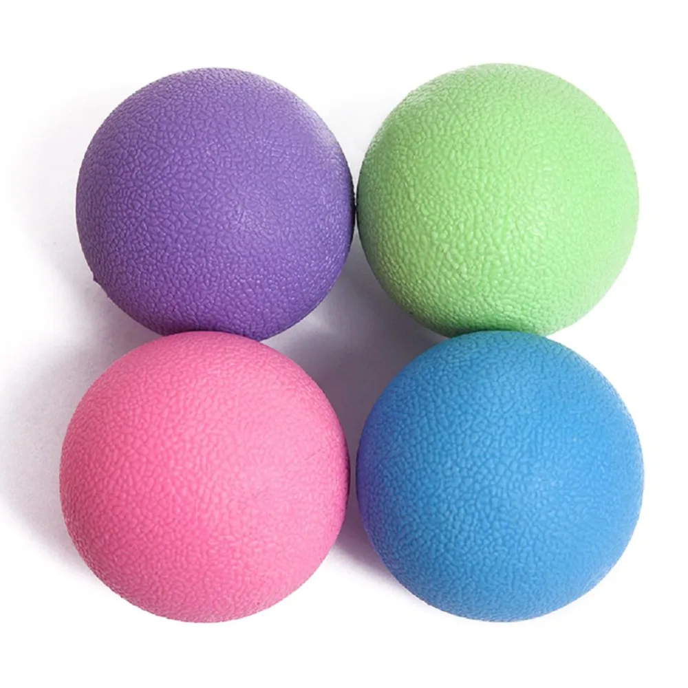 Fitness Workout Training Massage Lacrosse Ball Gym Crossfit Yoga Exercise Muscle Relief Trigger Point Knot Relax Hockey Balls