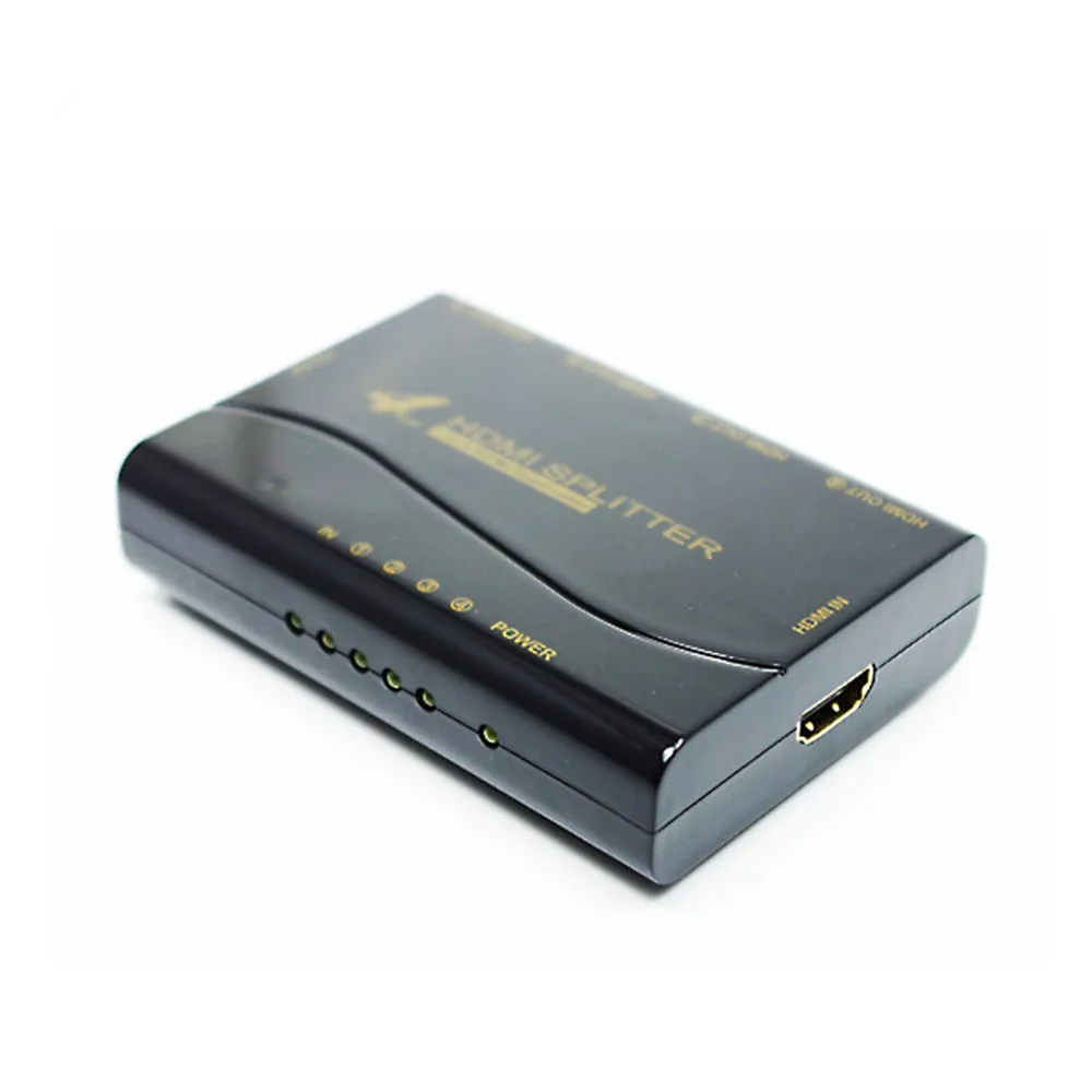 

CKL 1x4 4 Port HDMI Splitter for PC DV DVD HDTV Xbox PS3 PS4 Support 1.4V 3D 1080P HD-94M