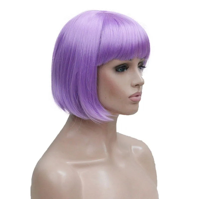 StrongBeauty красный/розовый парик косплей женщины синтетические волосы короткие