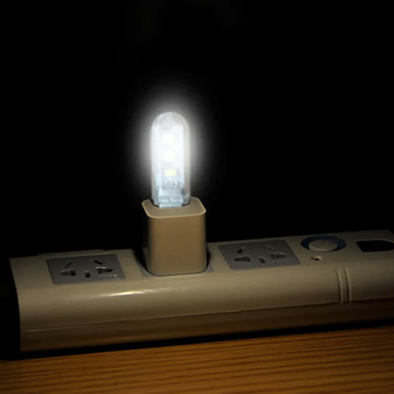 white usb night lights
