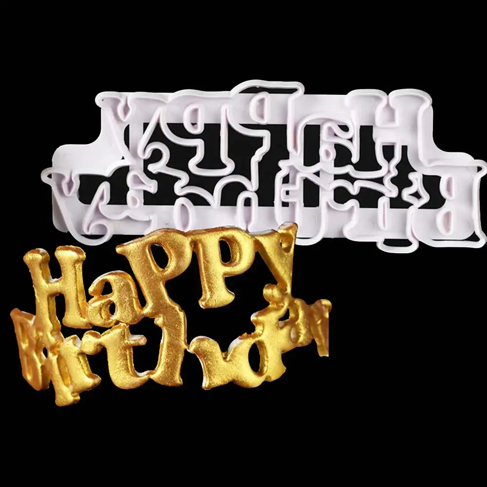 Happy birthday cake cookie cutter Idea