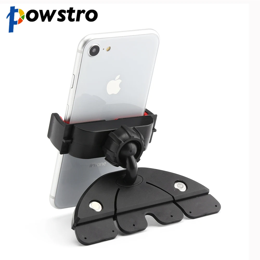 

Powstro 360 Handy CD Slot Phone Holder Universal Phone Stand with Strong vibration resistance for Samsung GPS iPhone 30%