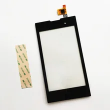 Новый сенсорный экран для ZTE Kis 2 max V815W V815 касания стеклянный черный запасные части Бесплатная доставка