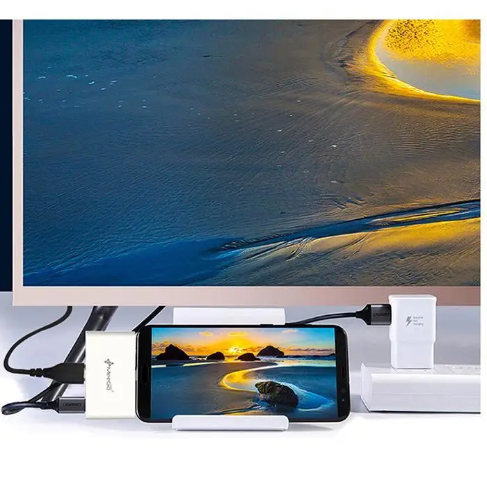 Meegopad USB-C концентратор V2 USB3.1 Тип-C HDMI 1080 P выход USB3.0 поддерживает все модели с Тип C