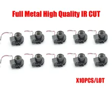 Free shipping 10pcs/lot Full Metal High Quality CCTV Camera IP camera Module Accessories M12*0.5 MTV Mount Lens IR-Cut Filter,