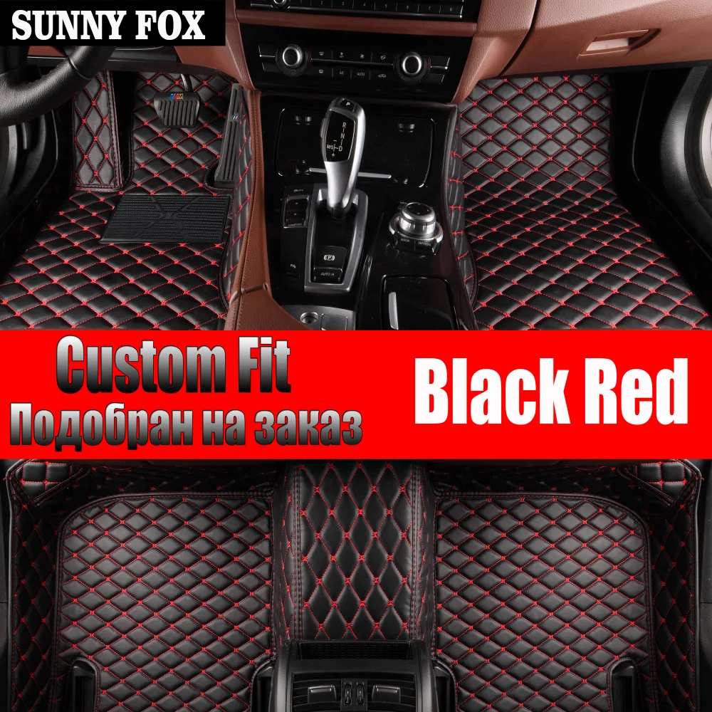 SUNNY FOX Car floor mats for Mercedes Benz C117 X117 CLA class 180 200