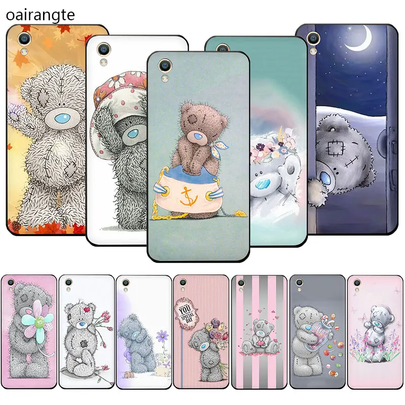 

Cute Teddy Me To You Bear Silicone soft phone case for OPPO R17 R15 F11 Pro R11 R9 S A77 A73 A83 A7 A37 A59 A5