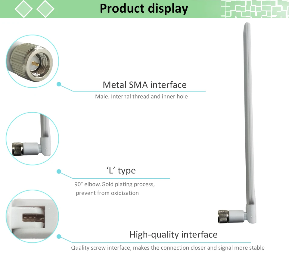 2 шт. 4 г lte телевизионные антенны 5dbi SMA штекер antenne для huawei b593 маршрутизатор внешний Ретранслятор беспроводной модем антенны