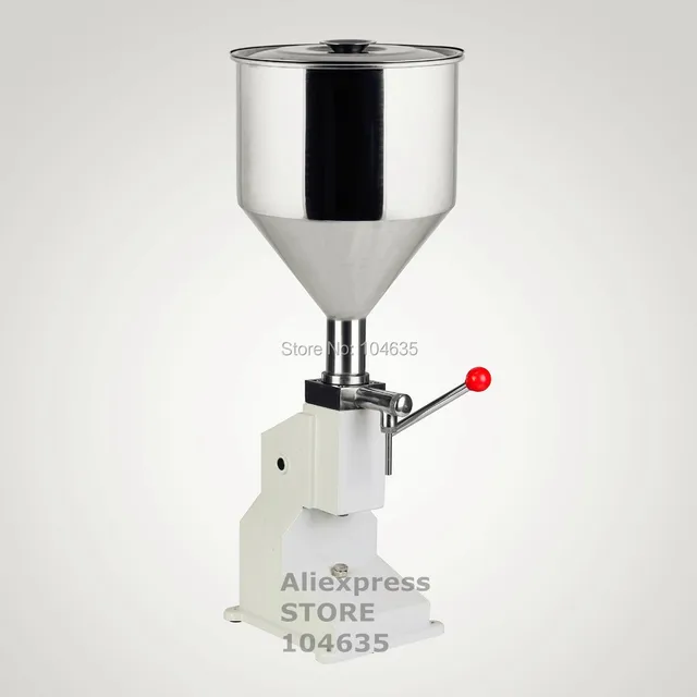 SNKOURIN Manual Liquid Filling Machine,30L Speed Adjustable Filling  Machine,Lip Gloss Machine for Paste Cream Cosmetic