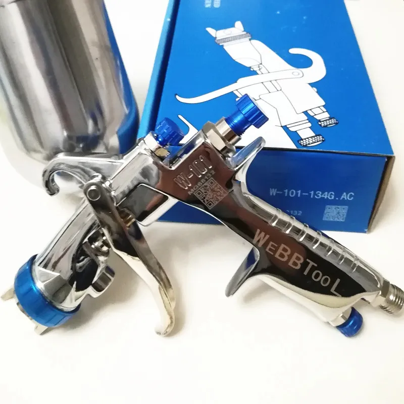 

Genuine w-101 air spray gun hand manual Paint Spray gun,1.0/1.3/1.5/1.8mm Japan quality,W101 sprayer with anti-counterfeitin