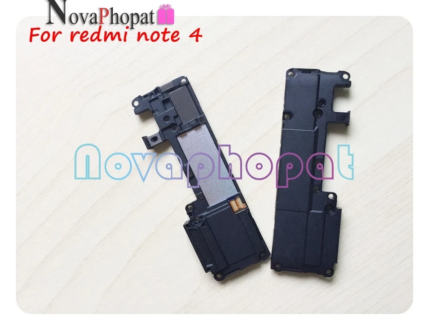 Novaphopat протестирован для Xiaomi Redmi Note 4 звуковой сигнал кольцевой громкоговоритель