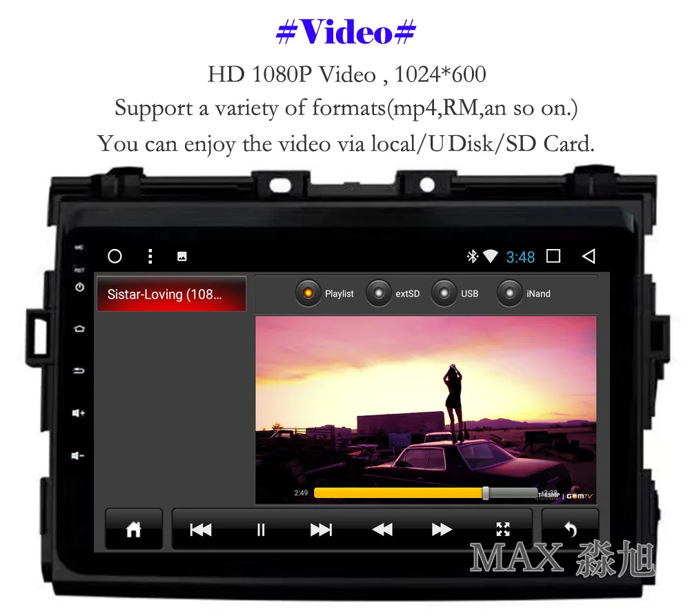 Discount MAX IPS 2.5D 2G 32G Android 8.1.0 Car DVD Player for Toyota Previa/Estima/Tarago/Canarado 2006-2012 Car Radio RDS GPS Free Map 5