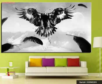 

Eagle Animal Abstract oil Painting Drawing art Spray Unframed Canvas action square handmade design technical action31098193