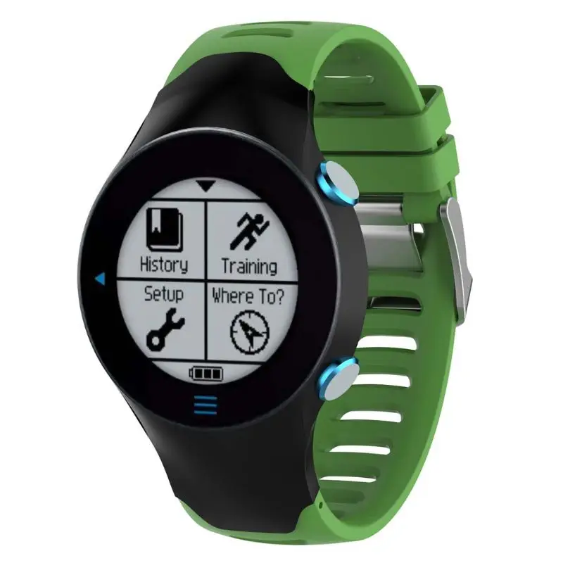 Силиконовый сменный ремешок на запястье часы ремешок для Garmin Forerunner 610 часы с инструментами