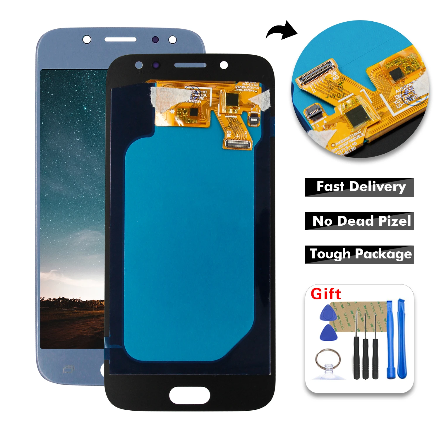 a Amoled Lcd For Samsung Galaxy J5 Blue 17 Amoled Lcd J530 J530m Sm J530f Lcd Display Touch Screen Digitizer Assembly Tools Mobile Phone Lcd Screens Aliexpress