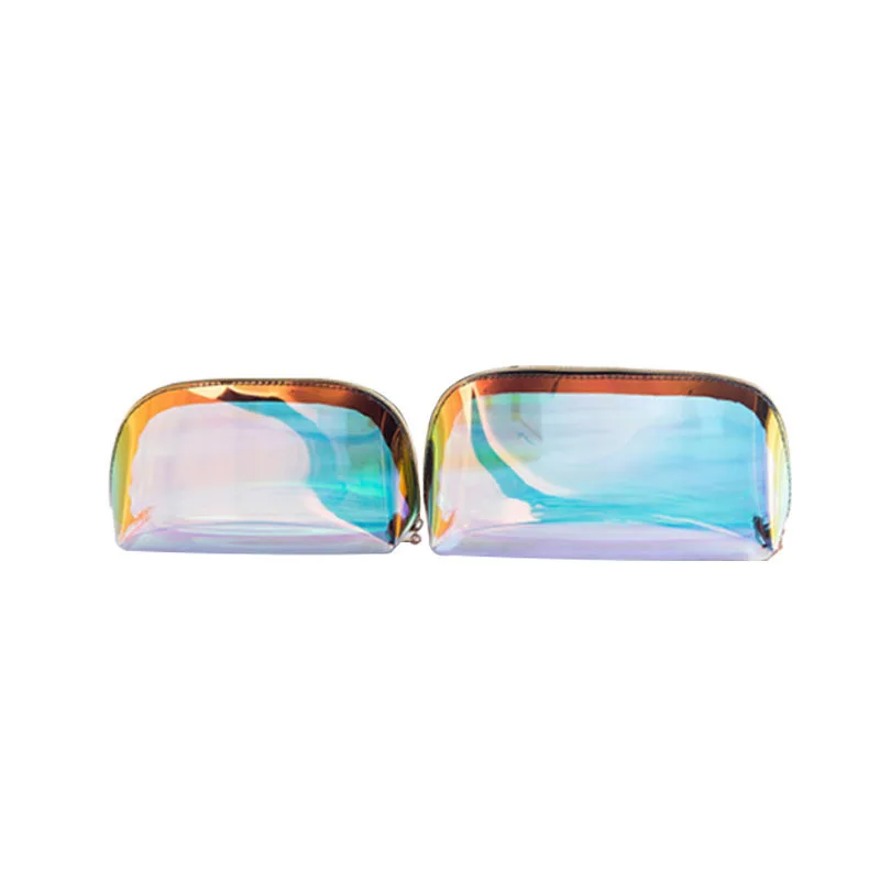 Transparent Mirage Laser Cosmetic Bag Environmental Protection Tpu Multifunctional Waterproof Washing Lazy Travel Receiving | Багаж и