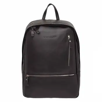 

LAKESTONE men's leather backpack ADAMS BLACK