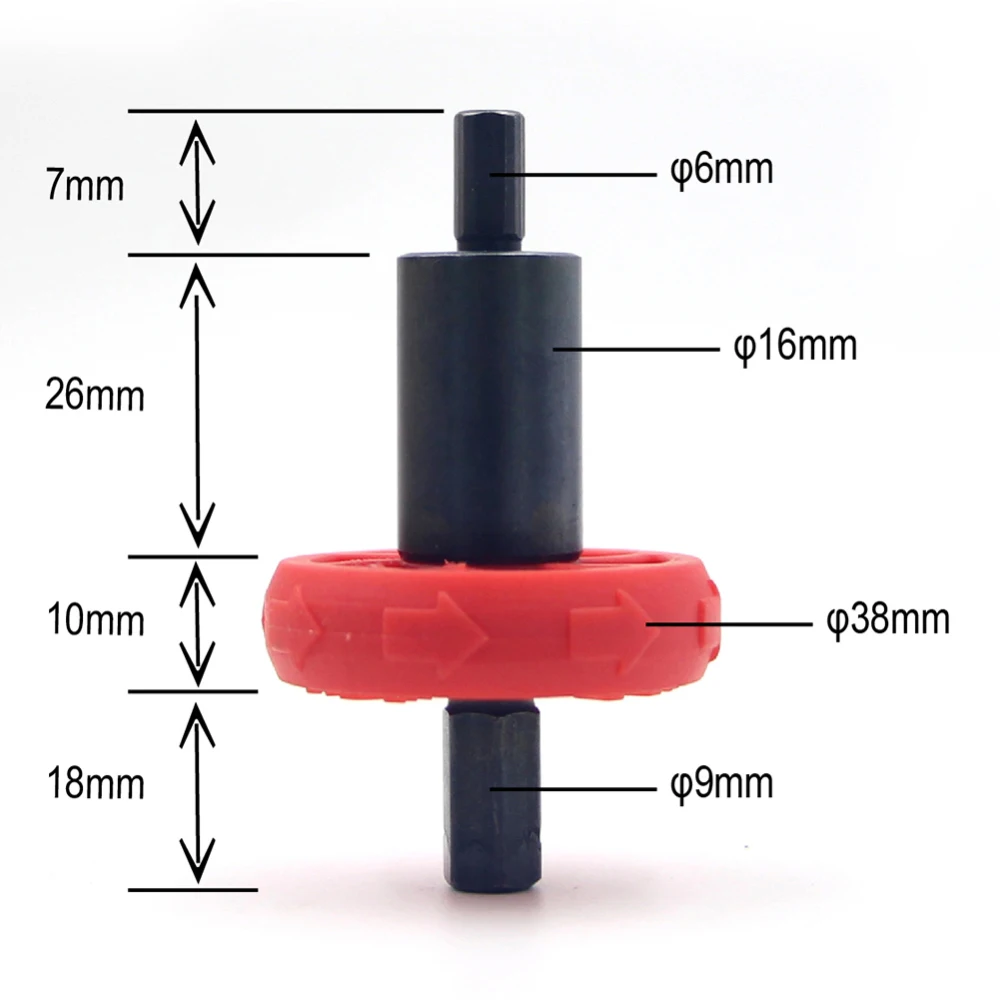 1pcs Engine Starter Jump Start Electric Drill Bit Adapter For Gas Trimmer Blower Tool Drosphip Wood Raft Cork Piece Woodwork